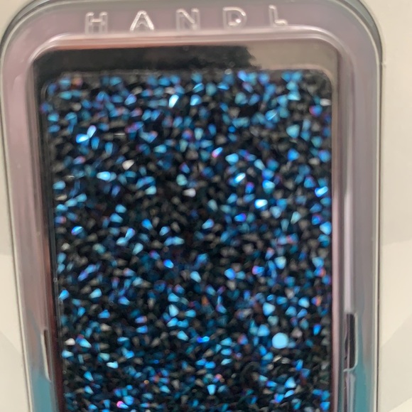 Gorgeous Blue Sparkly Phone Grip & Stand - Picture 4 of 7